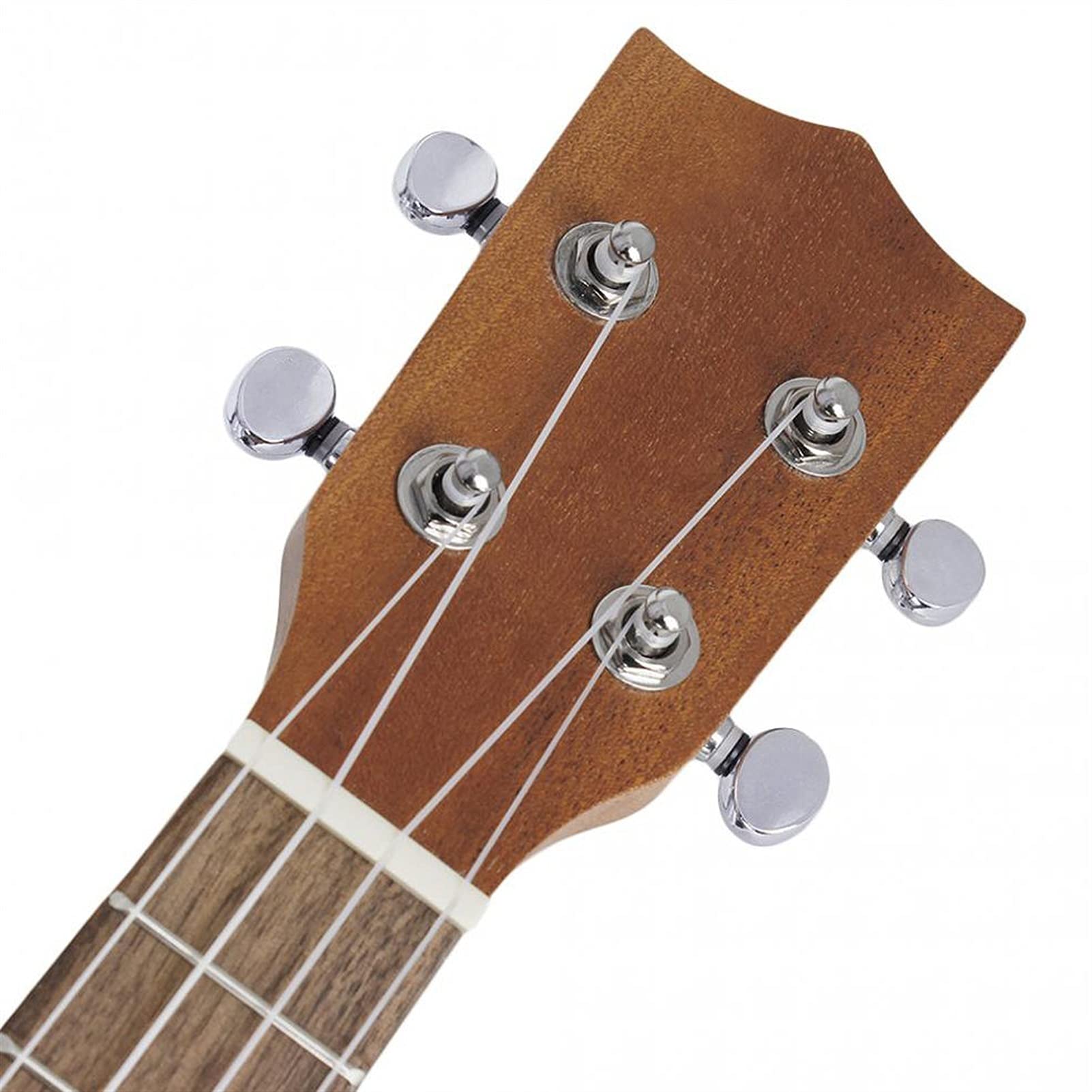 24 Inch Professional Electroacoustic Ukulele with Abalone Shell Edge - 18 Fret 4-String Hawaiian Guitar with Built-in EQ Pickup - Perfect for Concert, Stage Performance & Home Practice