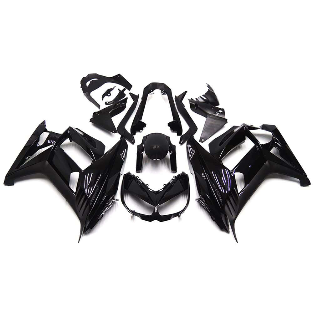 Glossy Black ABS Motorcycle Fairing Kit for Kawasaki Z1000SX Ninja 1000 (2010-2015) - Full Bodywork Set with Injection Molded Plastic - Perfect for Racing, Custom Builds & Bike Restoration