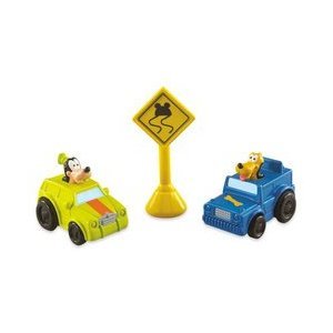 Disney Mickey's Motors Racing Pack - Pluto & Goofy Toy Cars for Kids | Fun Racing Playset for Disney Fans | Perfect for Birthday Gifts & Playtime Adventures