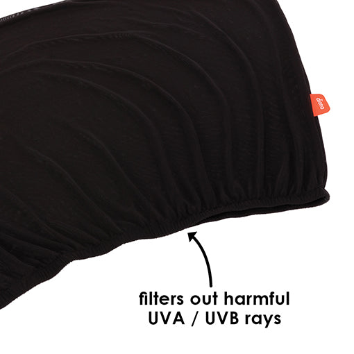 Diono Breeze 'n Shade 2 Pack Car Window Sun Shades for Baby & Kids - UV Protection & Heat Blocking for Cars, SUVs, Minivans - Perfect for Road Trips, Summer Travel & Daily Commute