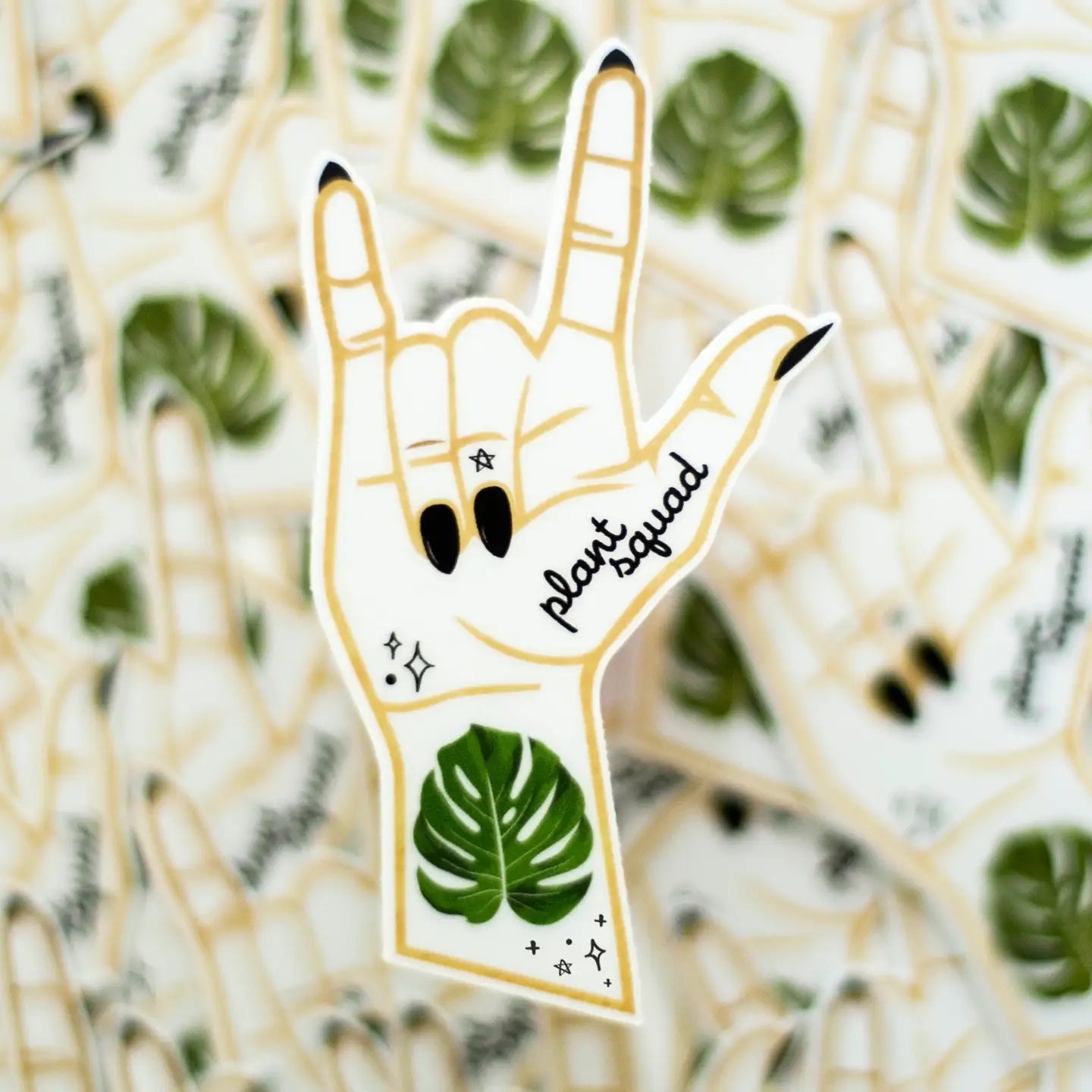 Plant Squad Stickers - Waterproof Vinyl Decals for Laptops, Water Bottles & DIY Crafts | Cute Botanical Decor for Home, Office & School