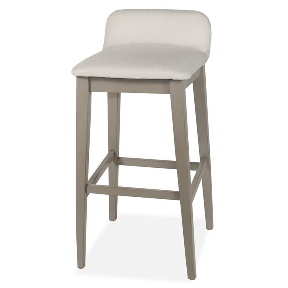 Home Square Furniture Non Swivel Counter Height Bar Stools Set of 2 - Modern Kitchen Island & Breakfast Nook Seating for Home & Restaurant Use