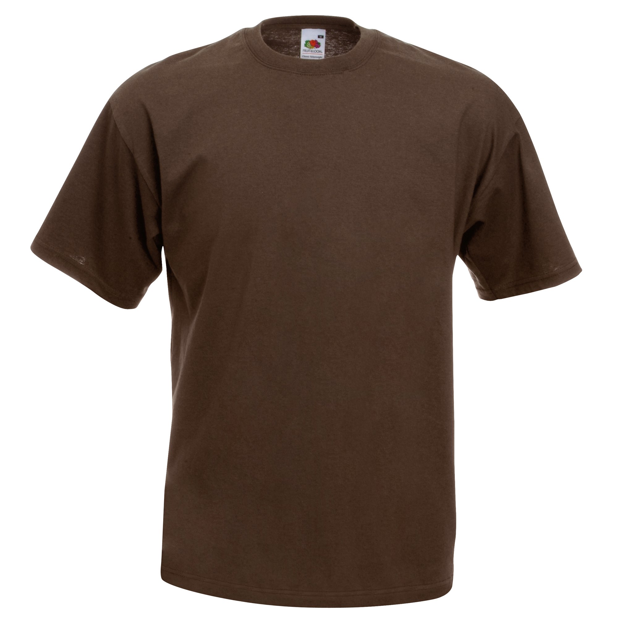 Fruit Of The Loom Men's Valueweight Short Sleeve T-Shirt - Bottle Green | Comfortable Cotton Tee for Casual Wear, Gym & Everyday Outfits