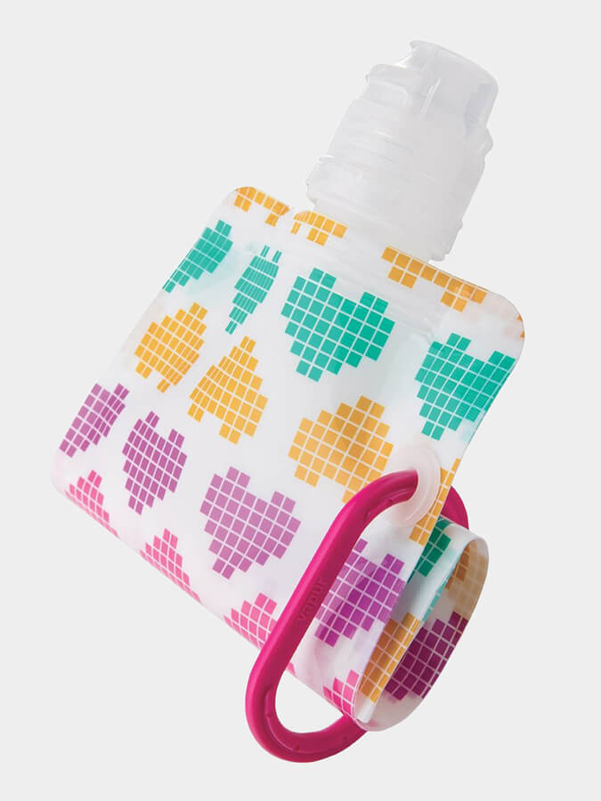 Vapur 0.4L Wide Mouth Kids Anti-Bottle - Leak Proof Collapsible Water Bottle for School, Hiking & Outdoor Activities