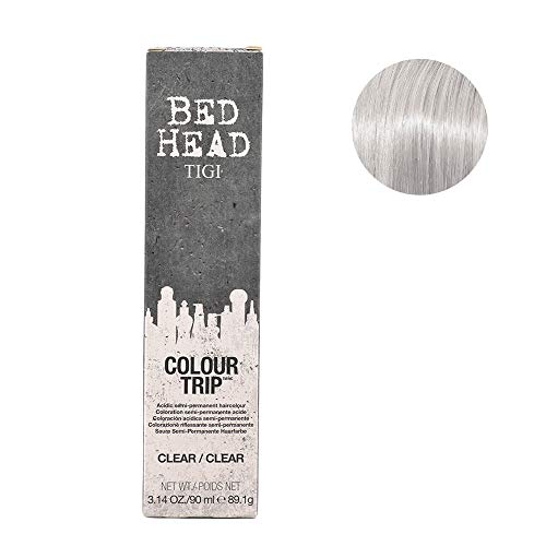 TIGI Bed Head Colour Trip Clear 90ml - Sulfate-Free Color Protection Shampoo for Vibrant Hair - Perfect for Color-Treated & Bleached Hair at Home or Salon
