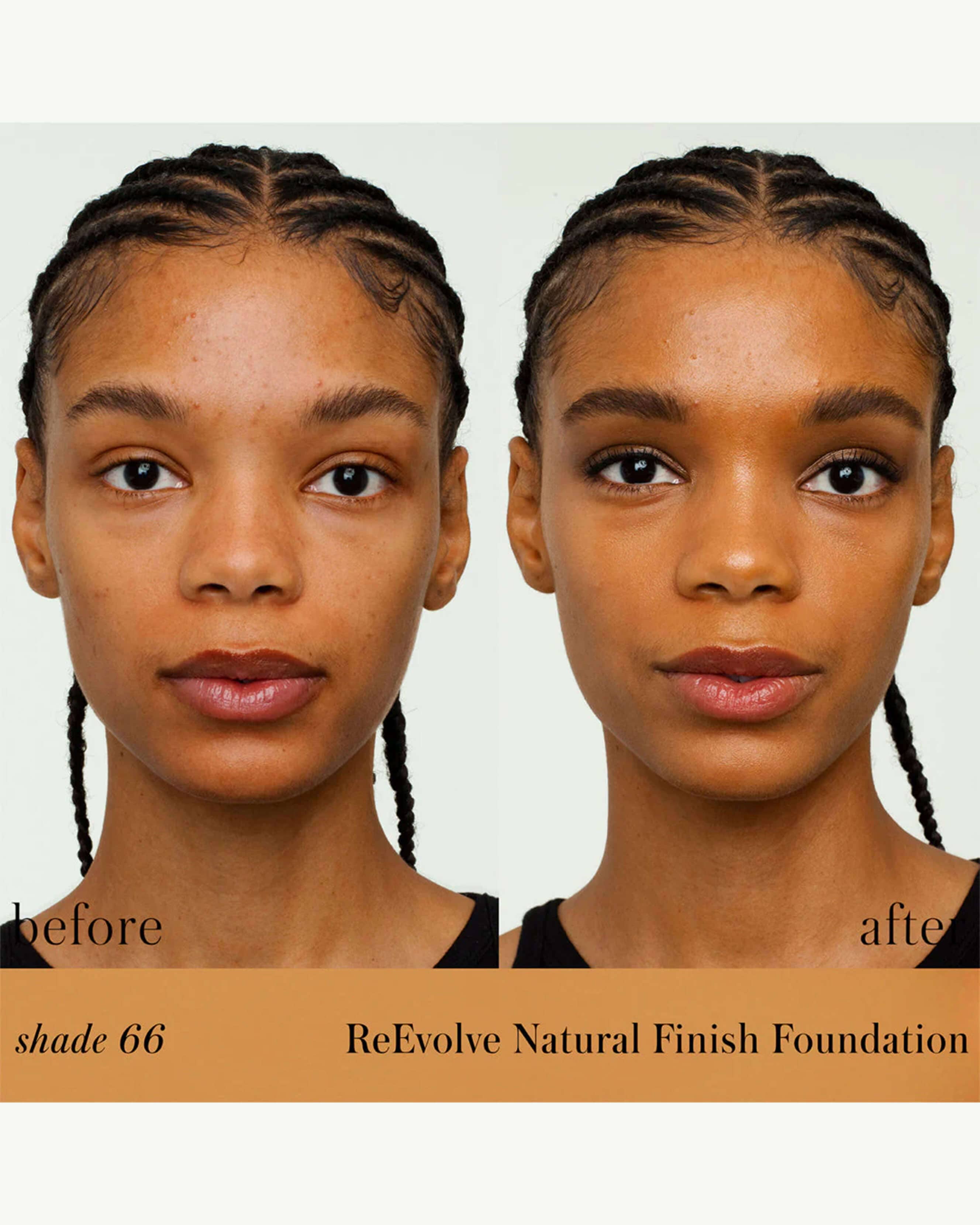ReEvolve Natural Finish Foundation Refill - Vegan, Cruelty-Free Makeup for Flawless Coverage | Perfect for Daily Wear & Special Occasions