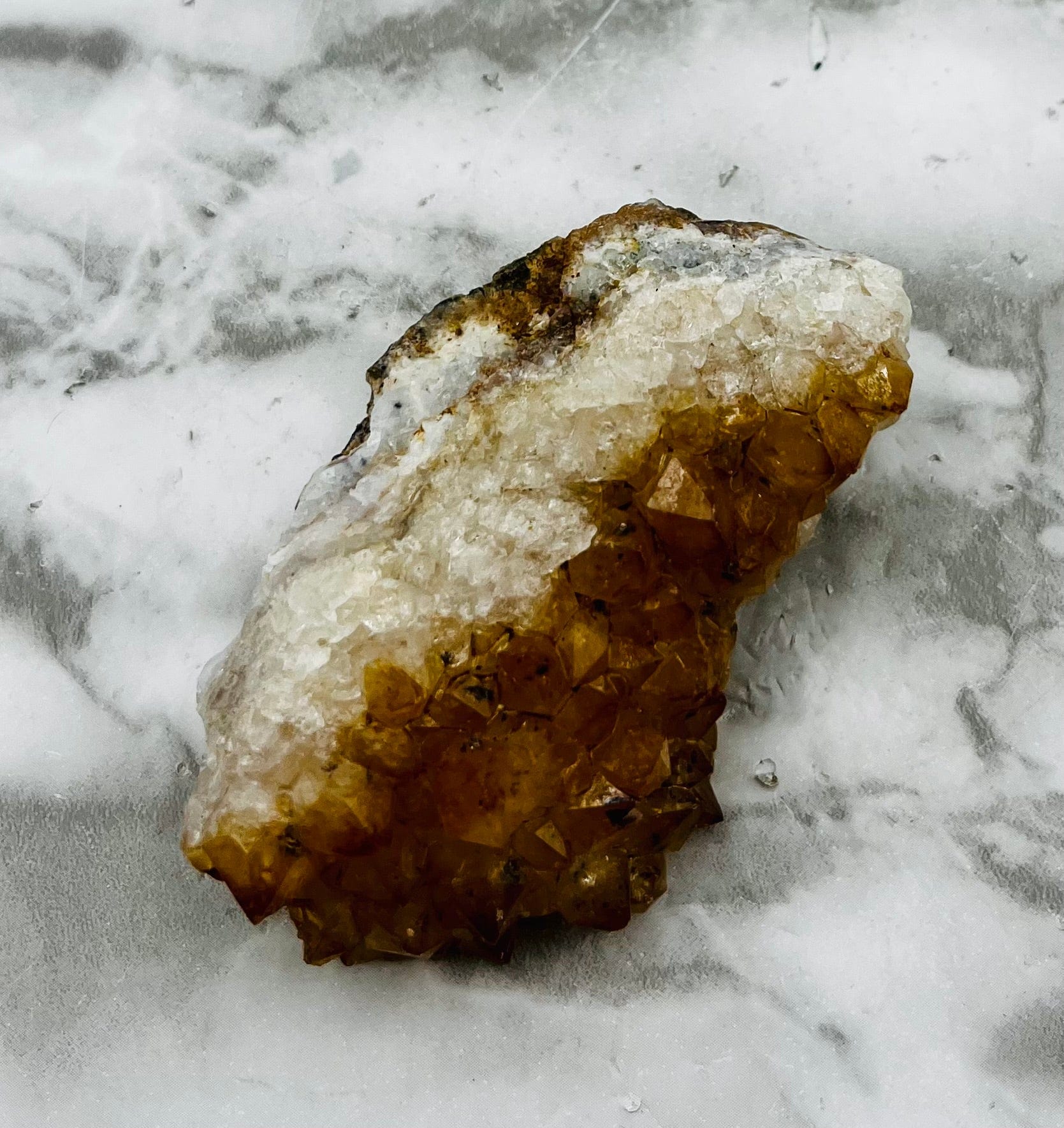 Natural Citrine Crystal Cluster - 45g Raw Citrine Stone for Healing, Meditation & Energy Work | Perfect for Home Decor, Reiki & Spiritual Gifts