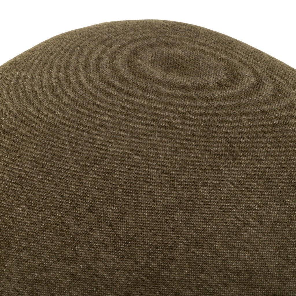 Kirby Accent Stool - Sutton Olive Green Upholstered Side Chair | Perfect for Living Room, Bedroom or Entryway Decor