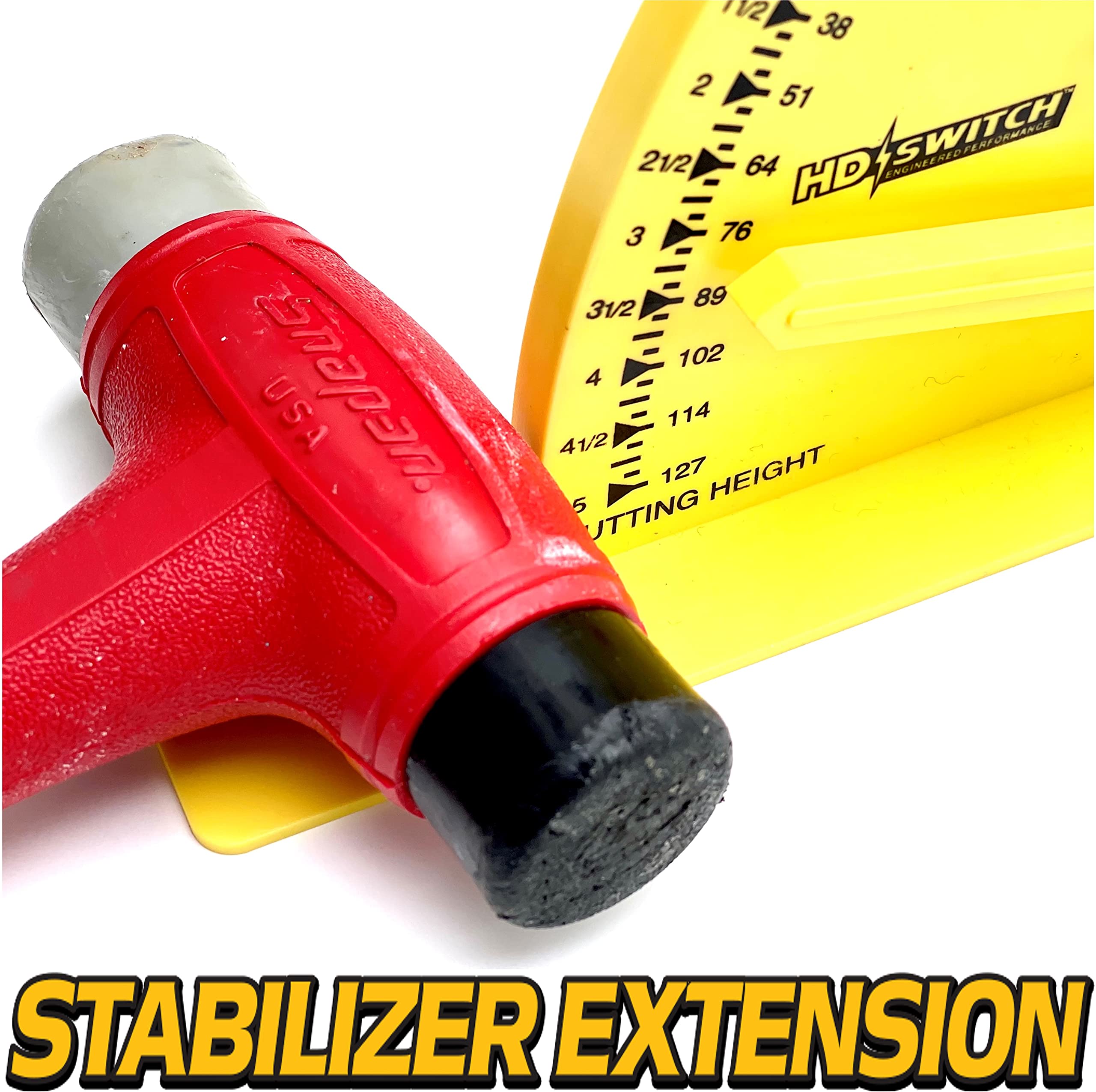 Premium HD Switch OEM Upgrade Deck Blade Leveler Gauge - Compatible with Toro, Exmark, Snapper, Simplicity, Ferris, Kubota, Bush Hog, Poulan, Ariens, Gravely, Bobcat Lawn Mowers & Garden Tractors - Perfect for Zero-Turn Lawnmowers & Professional Landscaping