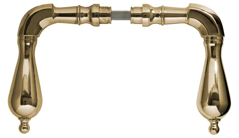 Classic Brass Exterior Door Knob Without Rosette - Durable & Stylish for Home, Office & Commercial Use