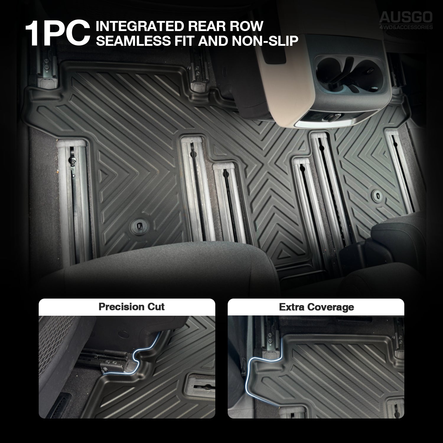 5D Custom Fit Car Floor Mats for KIA Carnival KA4 Series (2020-2024) - All-Weather Protection, Non-Slip Design - Perfect for Road Trips, Daily Commutes & Family Adventures