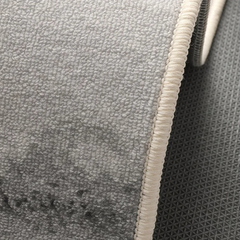 Modern Geometric Velvet Waterproof Area Rug - Non-Slip Soft Living Room Carpet for Bedroom, Nursery & High Traffic Areas - Easy Clean Home Decor Floor Mat