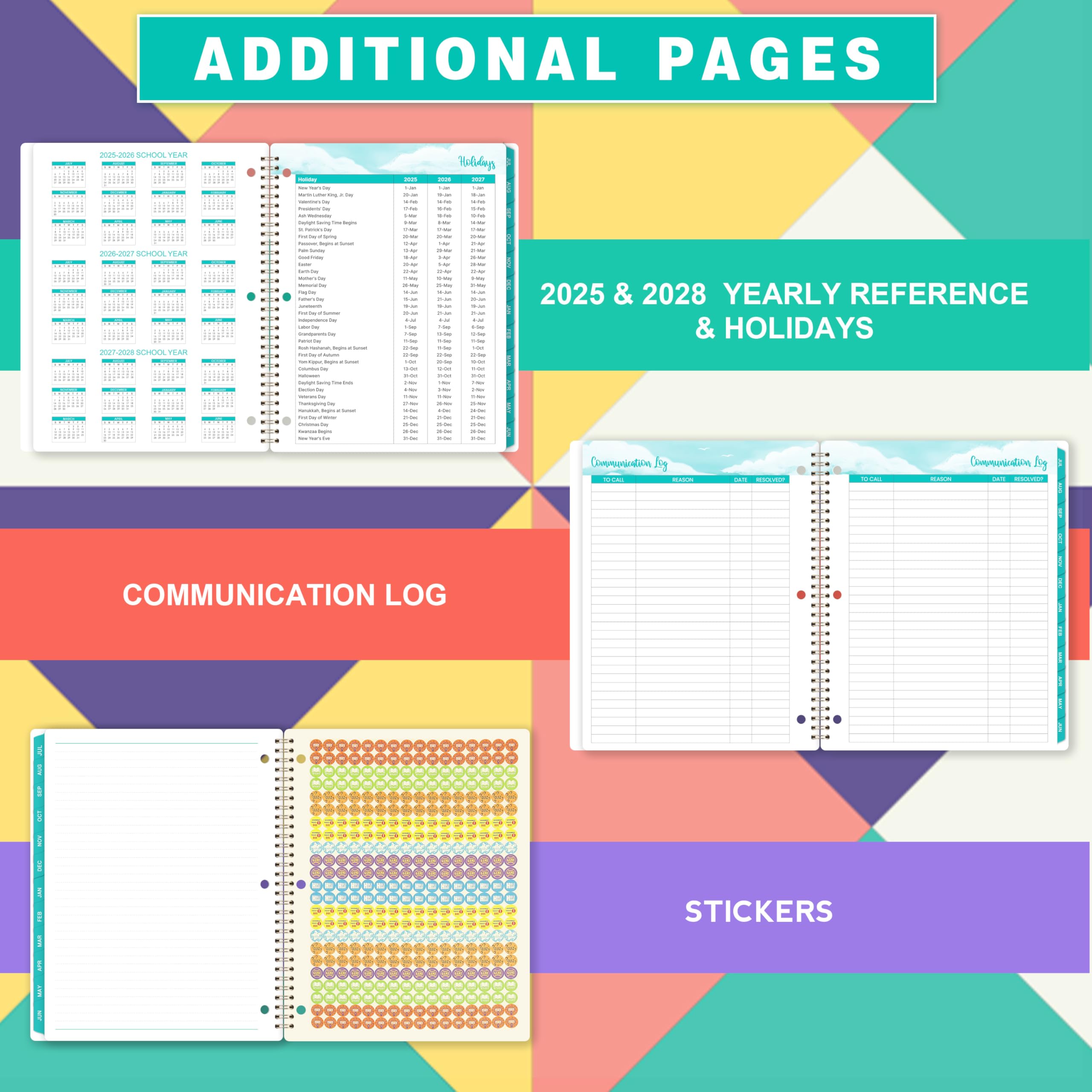 2025-2026 Academic Planner for Students - 9