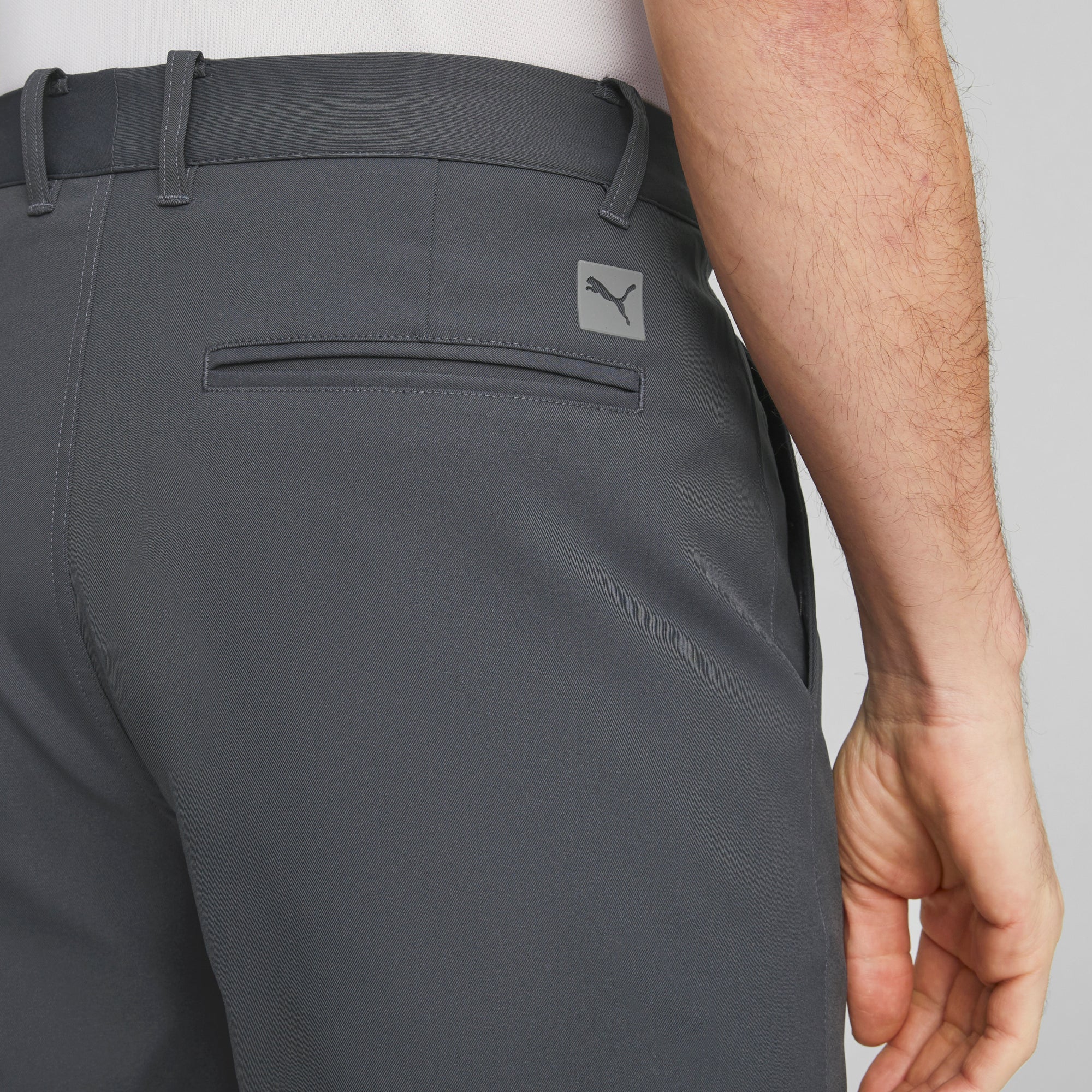 **Dealer 8 Golf Shorts for Men - Strong Gray | Moisture-Wicking & Stretchable | Perfect for Golf, Casual Wear & Outdoor Activities**