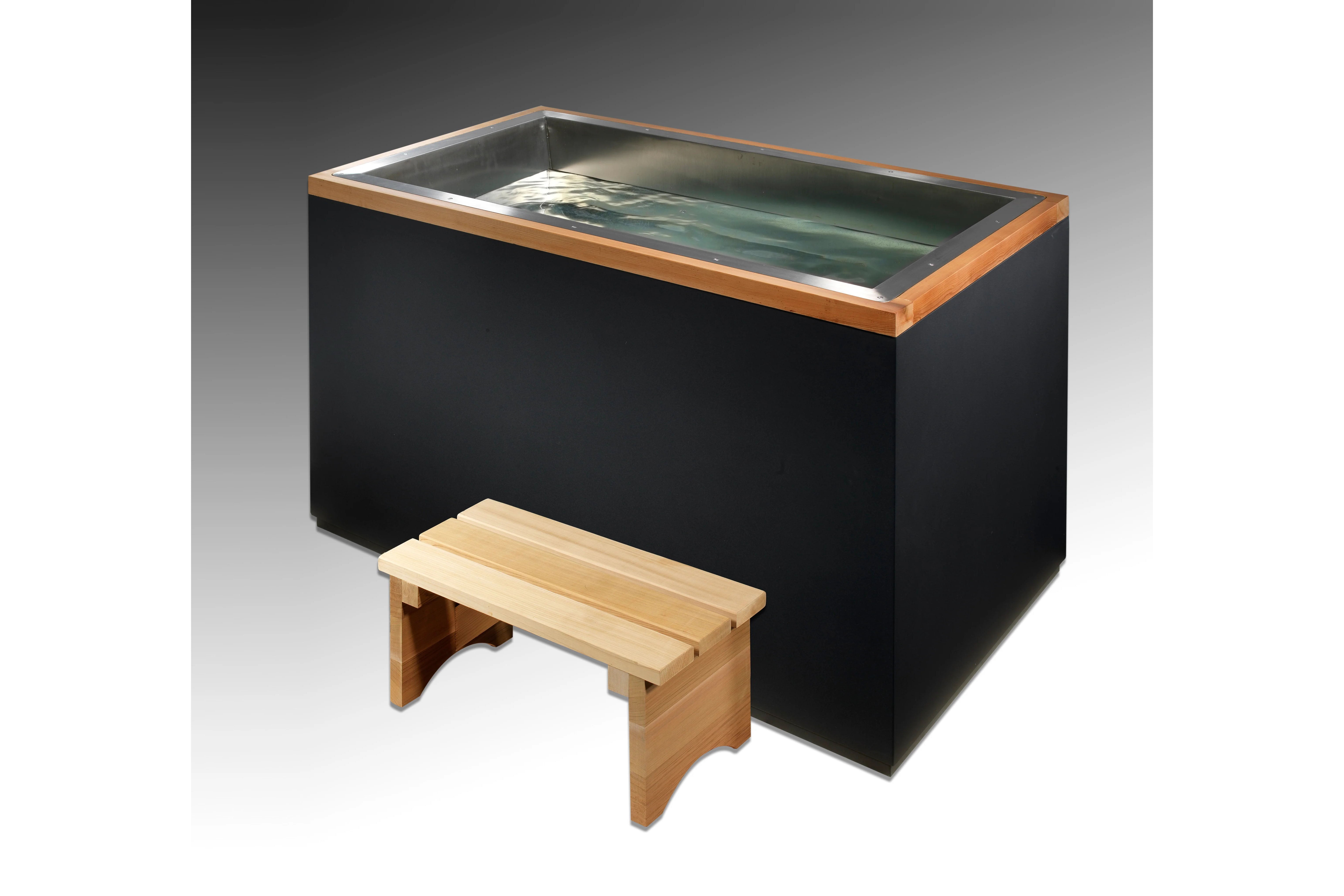 Premium Stainless Steel Cold Plunge Tub for Athletes - XL Size Dynamic Cold Therapy CUBOID for Muscle Recovery & Pain Relief - Perfect for Post-Workout, Cryotherapy & Hydrotherapy at Home