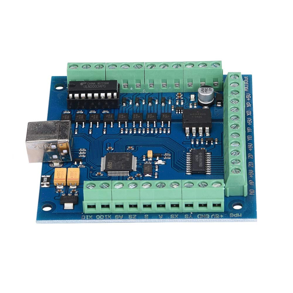 100KHz 4-Axis USB CNC Motion Controller Card for Engraving Machines - Perfect for DIY CNC Routers, Laser Cutters, and Woodworking Projects