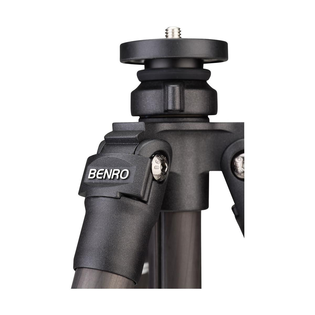 Benro Adventure 4 Section Carbon Fiber Tripod with B2 Ball Head - Lightweight Travel Tripod for DSLR Cameras - Perfect for Photography, Hiking & Outdoor Adventures