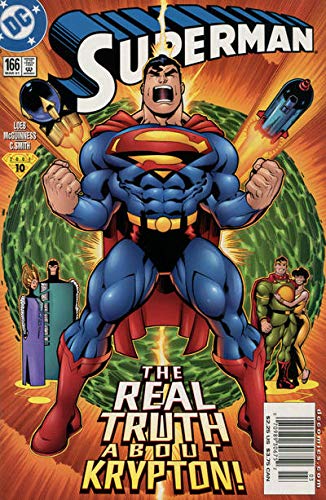 Superman (2nd Series) #166 Newsstand Edition VF Grade - DC Comics by Jeph Loeb & Ed McGuinness | Collectible Comic Book for Fans & Investors | Perfect for Display, Gifts, and Comic Collections