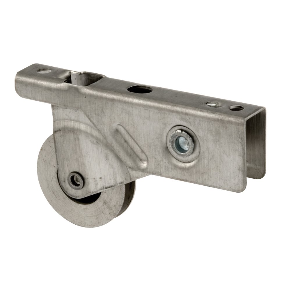 Prime-Line B 665 1 Inch Stainless Steel Screen Door Roller Assembly - 2 Pack for Bay Mills - Smooth Sliding Replacement for Patio, Porch & Storm Doors