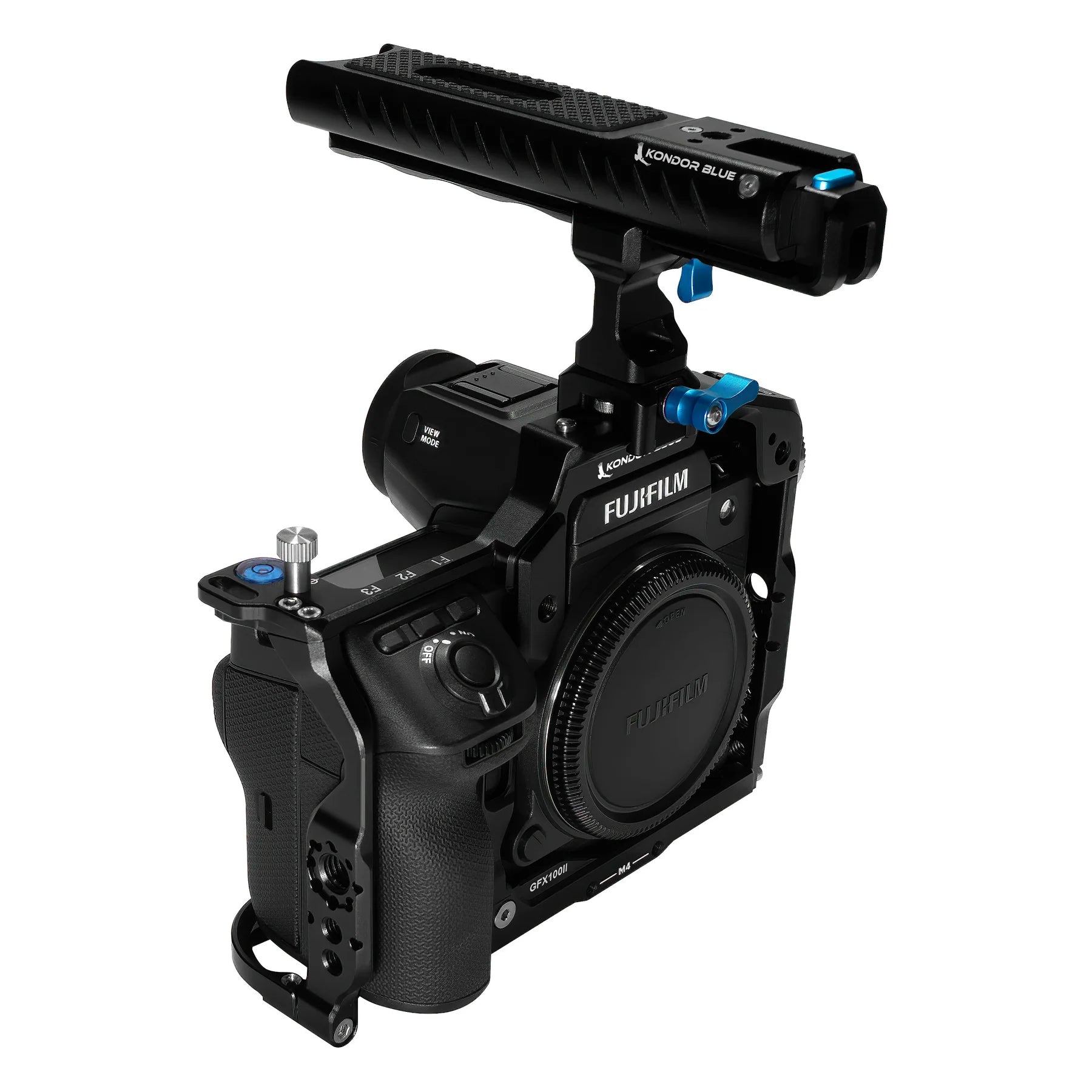 Kondor Blue Fujifilm GFX100 II Camera Cage - Durable Aluminum Alloy Protection for Professional Photography & Videography | Perfect for Studio, Travel & Outdoor Shoots