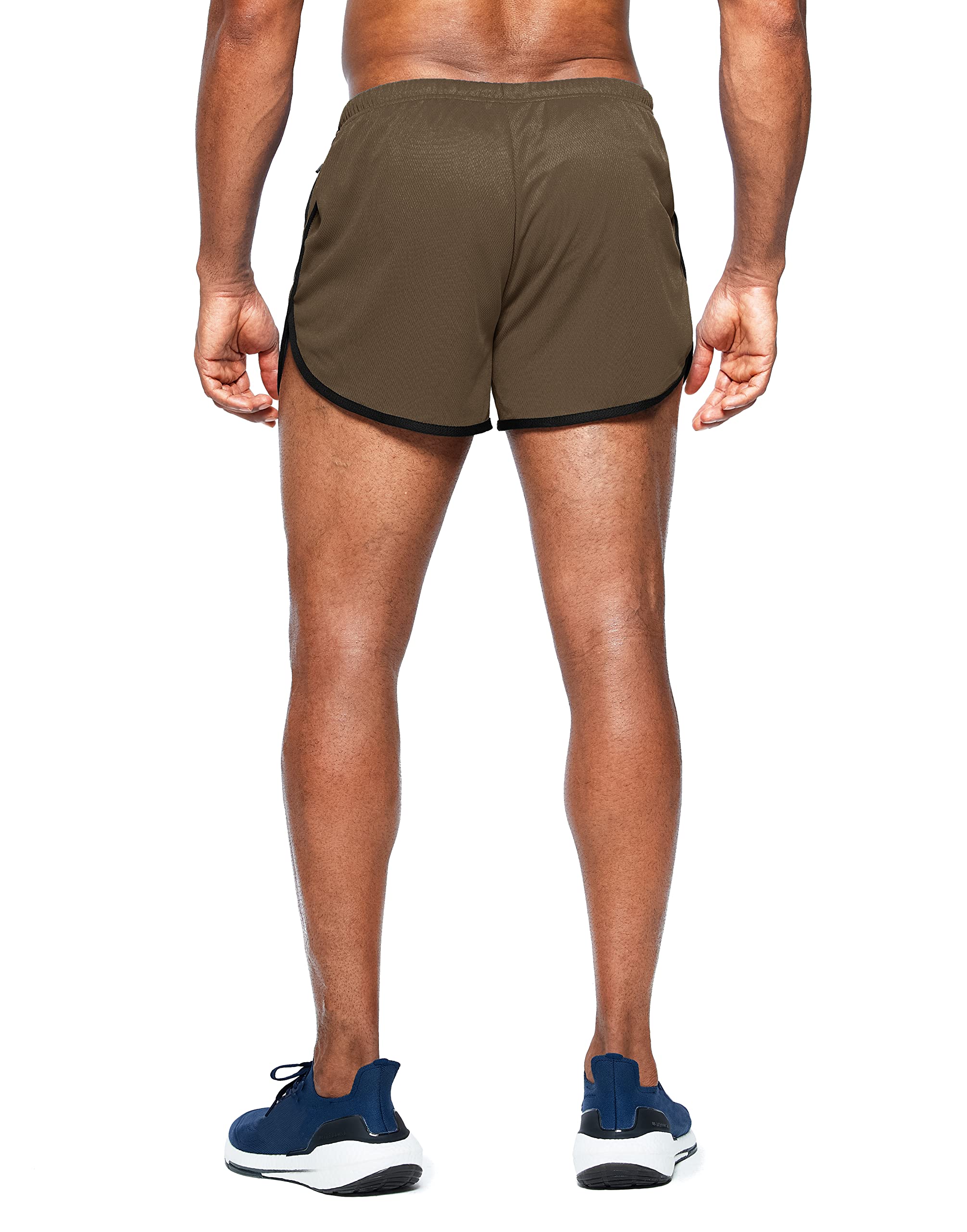 **G Gradual Men's 3-Inch Quick Dry Running Shorts with Zipper Pockets – Lightweight Gym & Jogging Workout Shorts for Training, Hiking & Outdoor Sports**