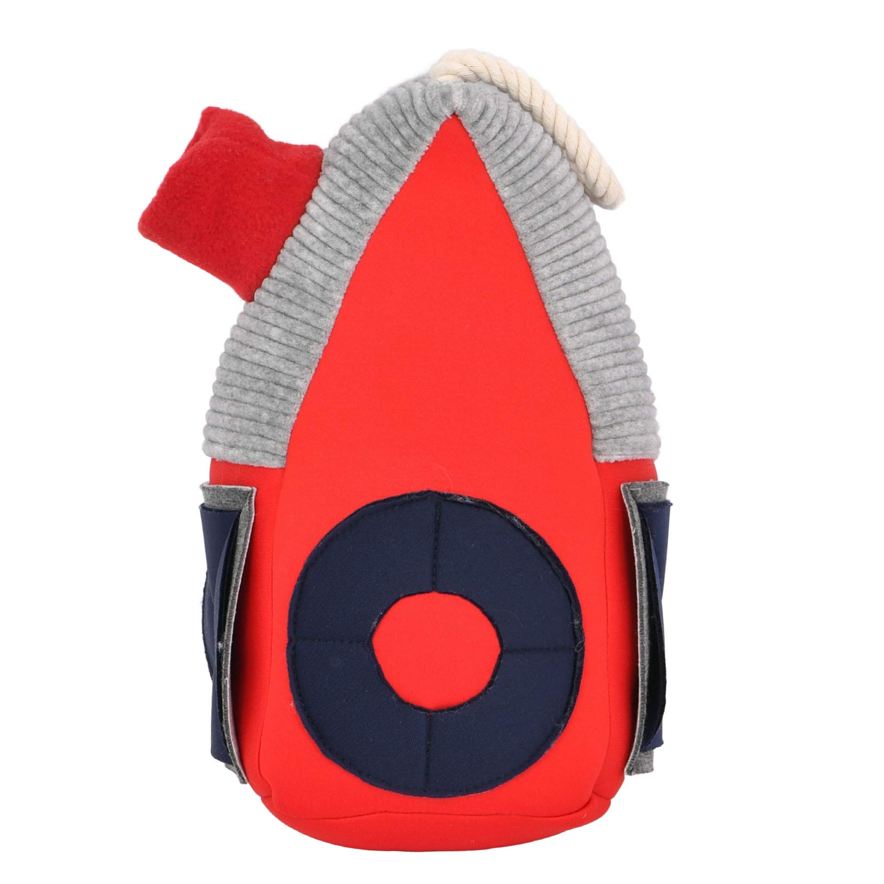Puppia Nosework Dog Toy - Farm House Scent Training Game for Dogs - Interactive Red Puzzle Toy for Mental Stimulation - Perfect for Indoor Play & Canine Enrichment Activities