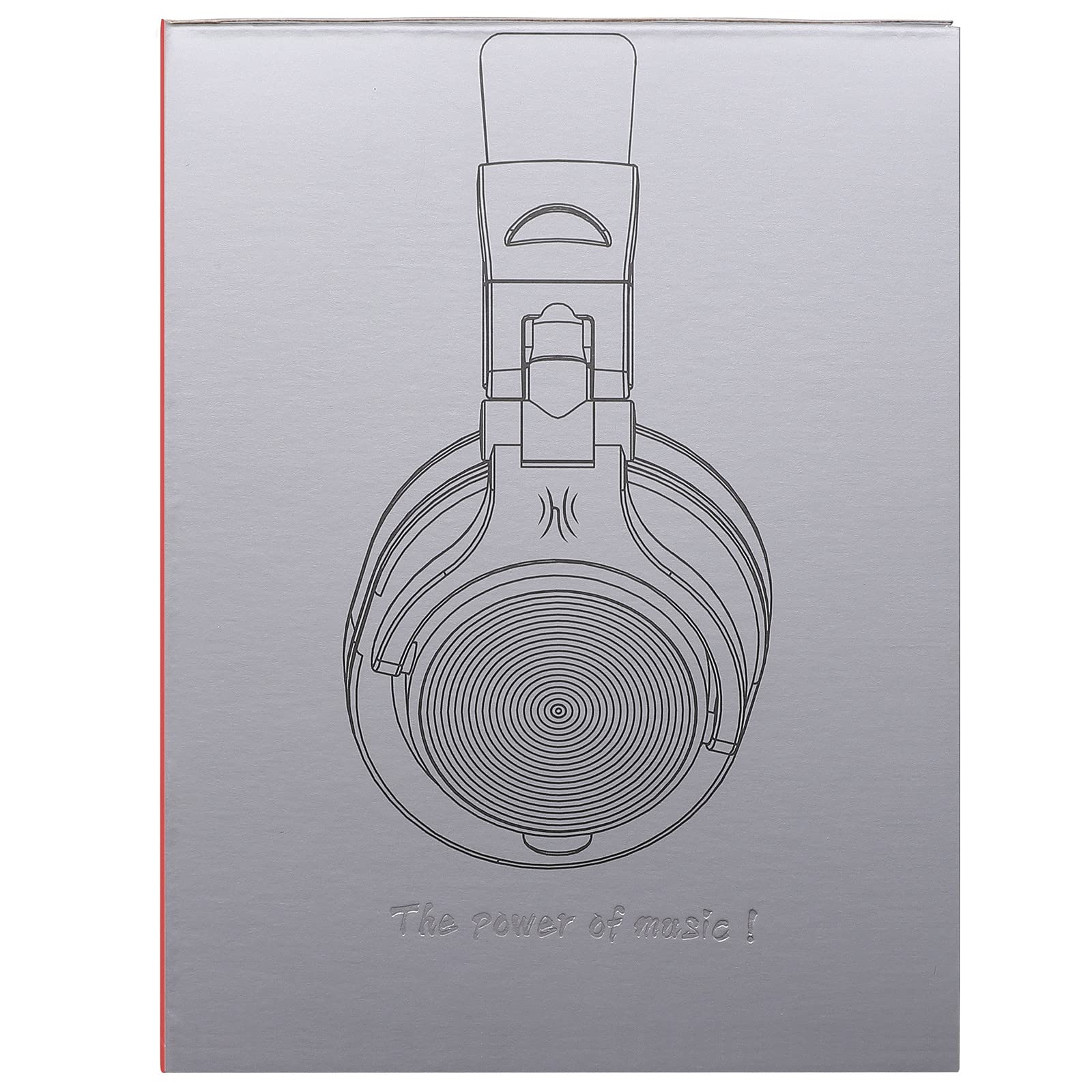 OneOdio Professional DJ Headphones - Studio Monitor Headphones with Stereo Bass Sound, Foldable Over-Ear Wired Headset with Mic for Mixing, Recording, Electric Drums, Keyboard & Guitar Amplifier - Perfect for Music Production, Podcasting & Gaming
