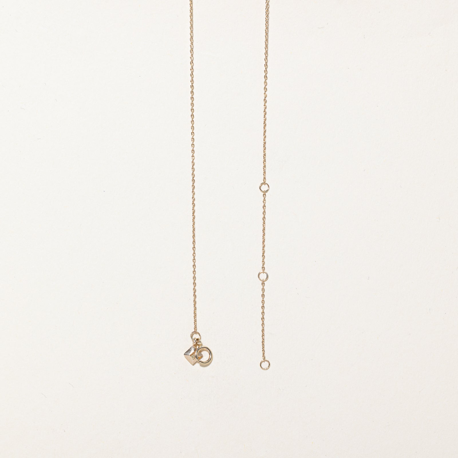 10K Yellow Gold Cable Link Chain Necklace - 0.85mm Thin Dainty Chain for Women - 18 Inch Gold Plated Jewelry for Everyday Wear, Layering & Gift Giving
