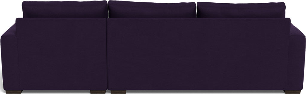 Modern Mesa 123 Right Chaise Sectional Sofa - Comfortable L-Shaped Couch for Living Room, Family Room & Lounge Areas