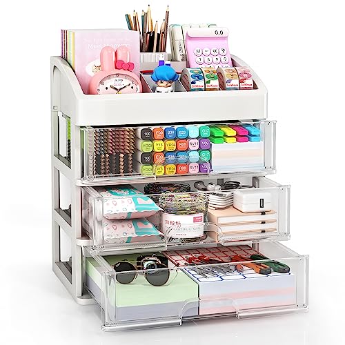 4 Layers with 3 Drawers