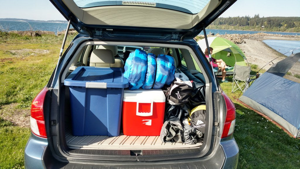 Premium Car Camping Rental Kit - Complete Outdoor Gear Set for Road Trips & Adventure Travel | Tent, Sleeping Bag & Essentials Included