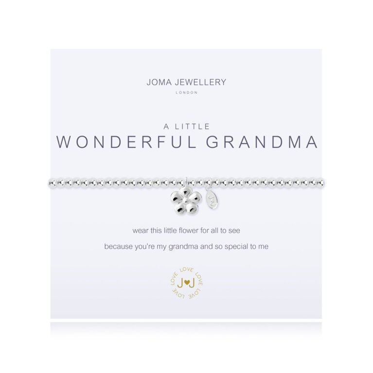 Joma Jewellery Bracelet - A Little Wonderful Grandma Gift for Women | Elegant & Stylish Fashion Accessory for Everyday Wear & Special Occasions
