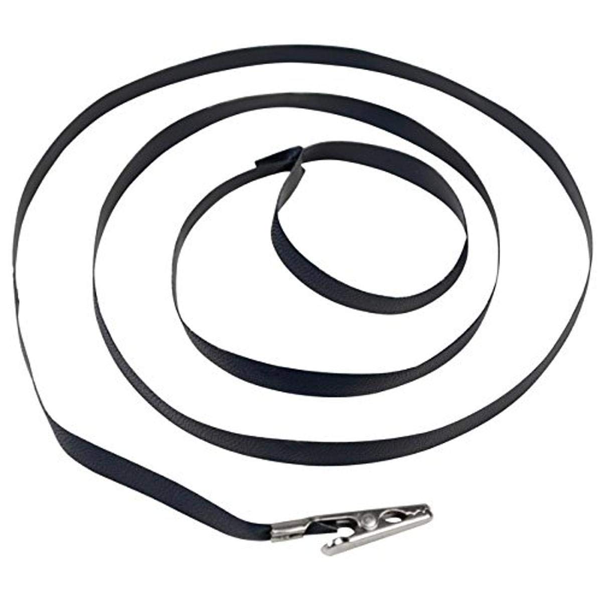 DESCO ESD Wrist Strap Disposable with Alligator Clip - Pack of 100 for Electronics Assembly, Anti-Static Protection in Cleanroom & PC Repair Work