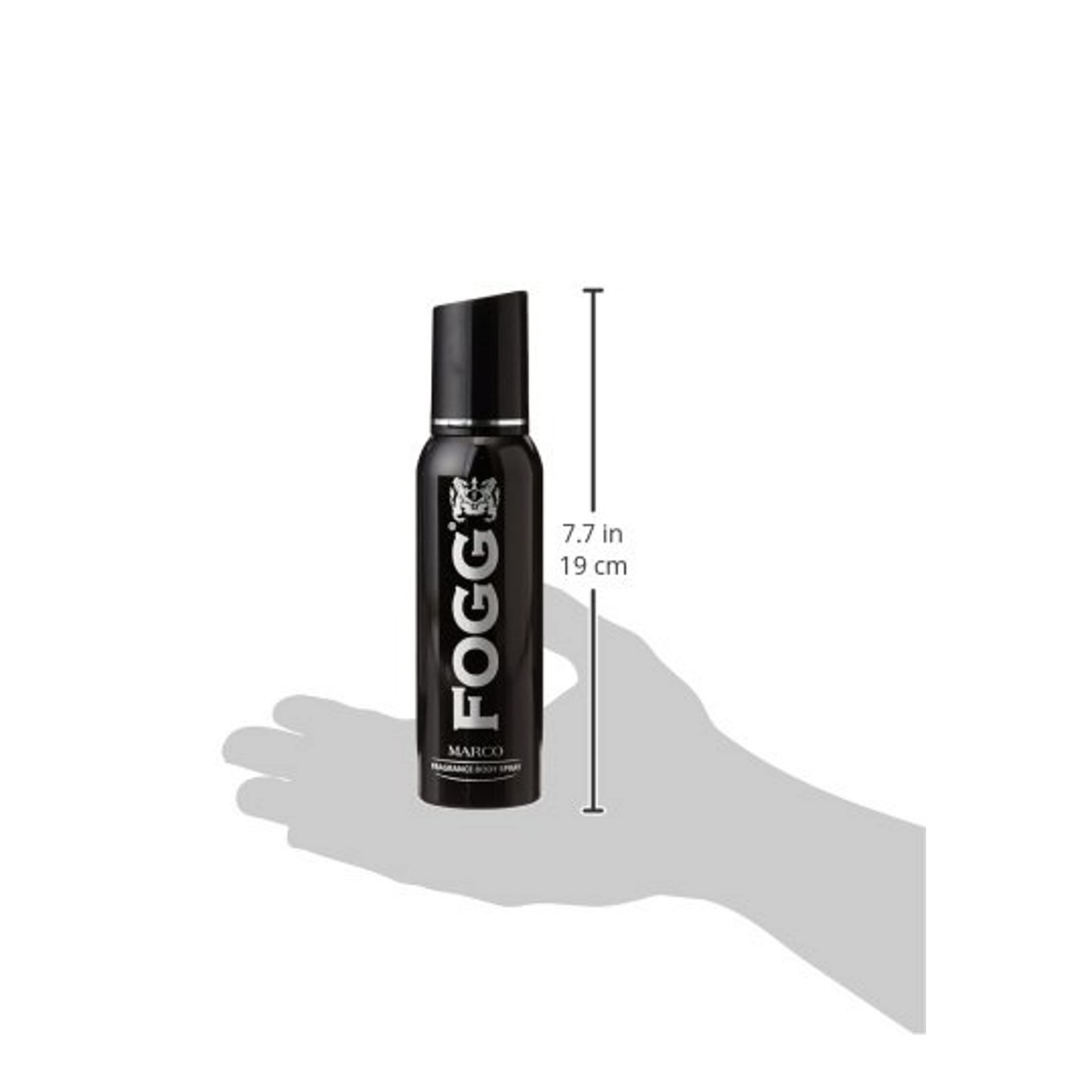 Fogg Marco No Gas Deodorant for Men - Long Lasting Fragrance Body Spray (150ml) | Fresh All Day | Gym, Office & Outdoor Use