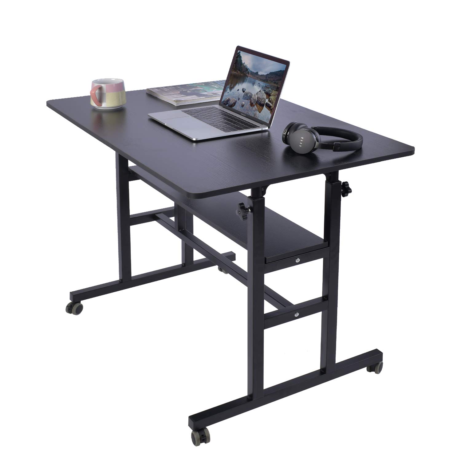 AIZ Adjustable Mobile Standing Desk - 31.5