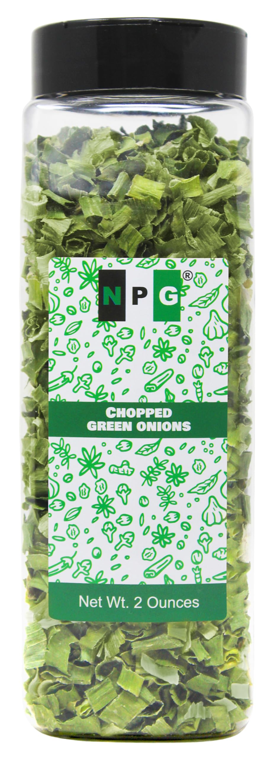 Freeze Dried Chopped Green Onions 2 Oz - All Natural, Non-GMO, Gluten Free Dried Scallions - Perfect for Cooking, Salads, Garnish & Meal Prep - Gourmet Spring Onion Seasoning for Soups, Baked Potatoes & Asian Dishes