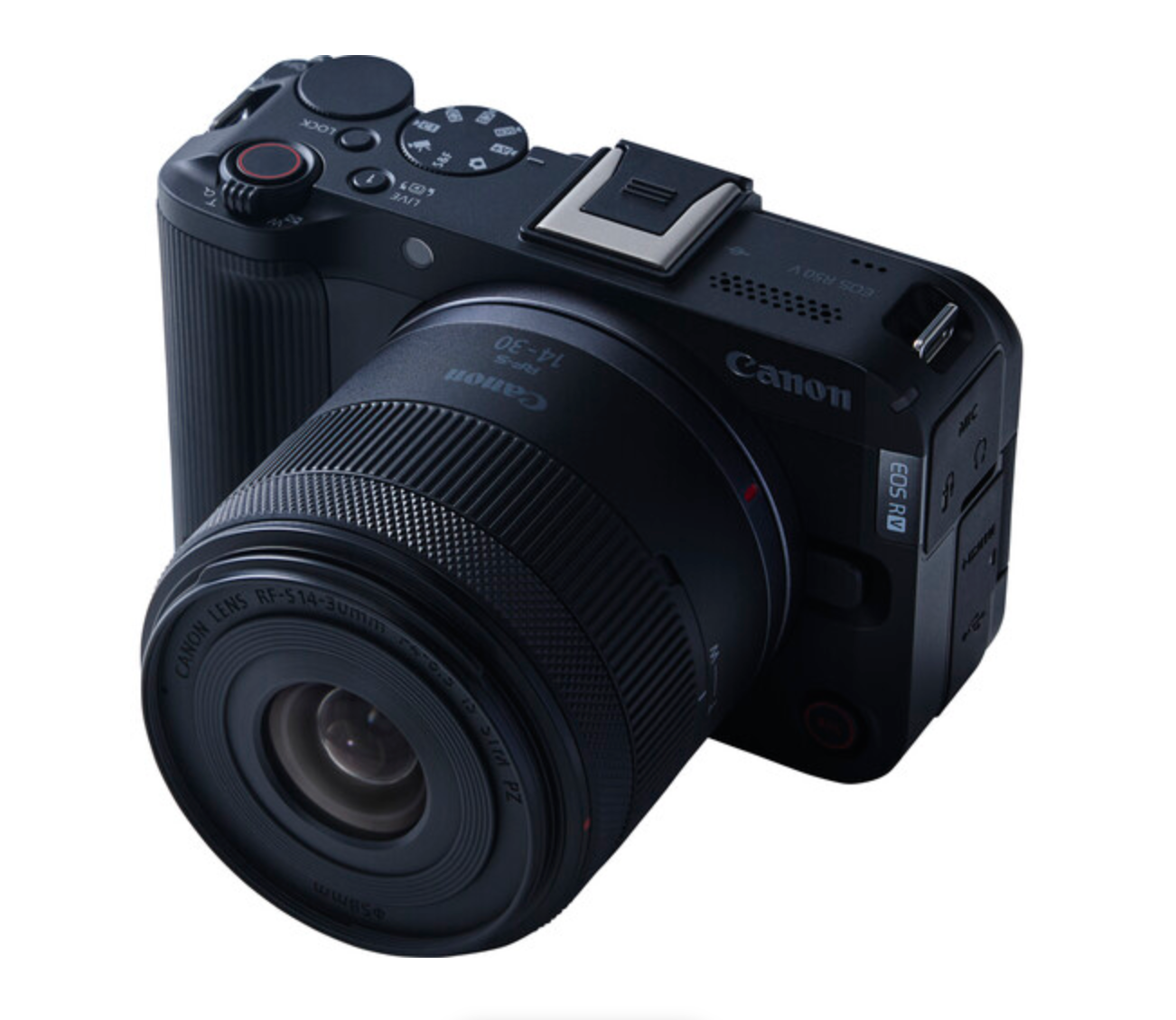 Canon EOS R50 V Mirrorless Digital Camera with RF-S 14-30mm f/4-6.3 IS STM Lens - Compact & Lightweight for Travel, Vlogging & Photography Enthusiasts