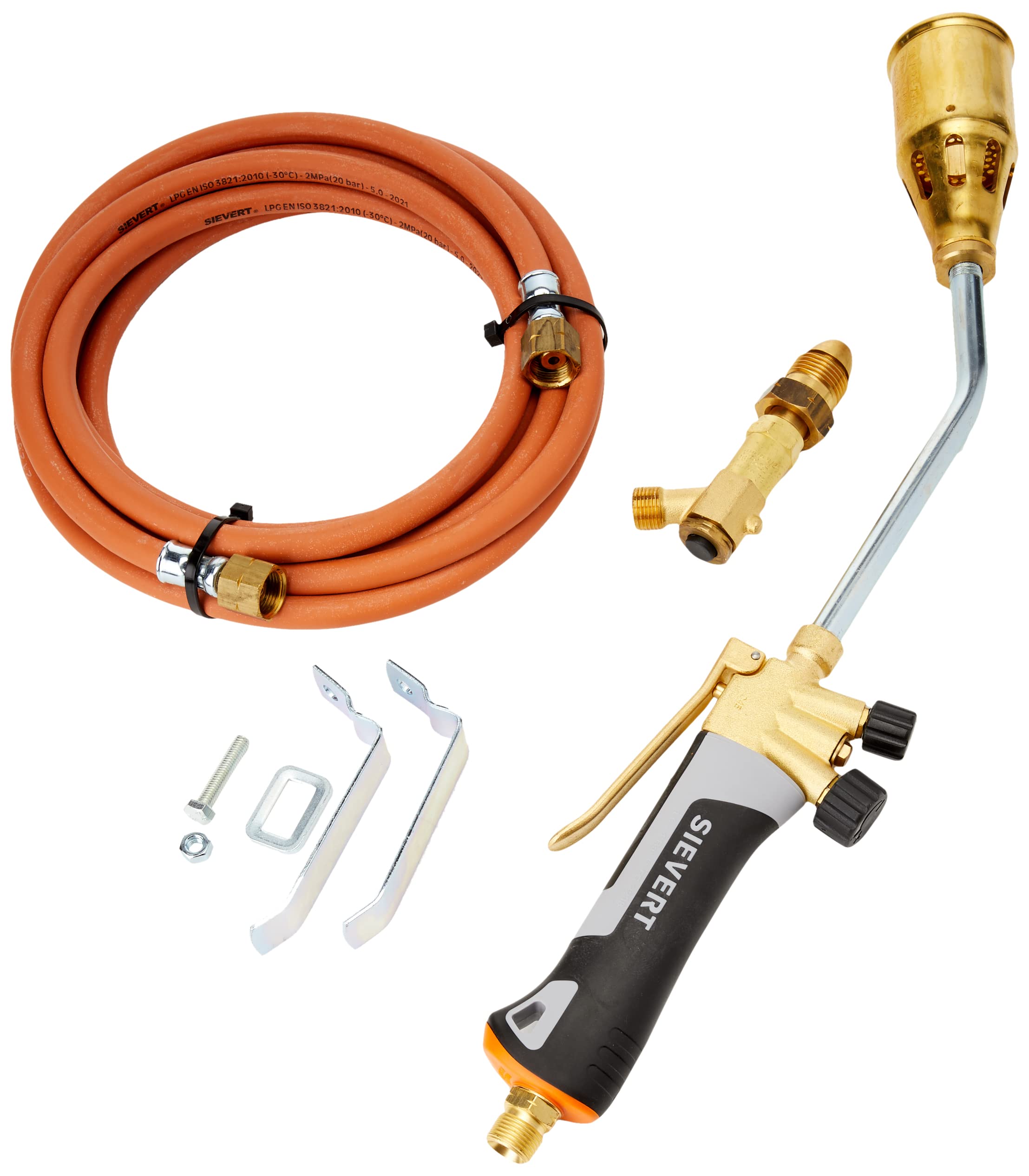 Sievert PRM3444KIT Professional Gas Torch Kit with Accessories - Perfect for Soldering, Brazing & Metalworking Projects