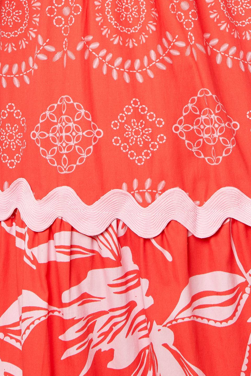 Stylish Red & Pink Maxi Dress for Women - BRIGHTER DAYS Flowy Summer Dress for Beach, Party & Casual Wear