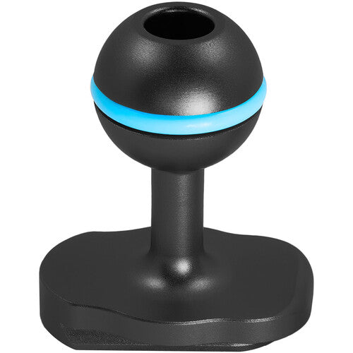 Kondor Blue Mini Quick Release Ball Head Adapter for Magic Arms - Black | Compatible with DSLR, Mirrorless Cameras & Video Equipment | Perfect for Studio, Vlogging & Film Production