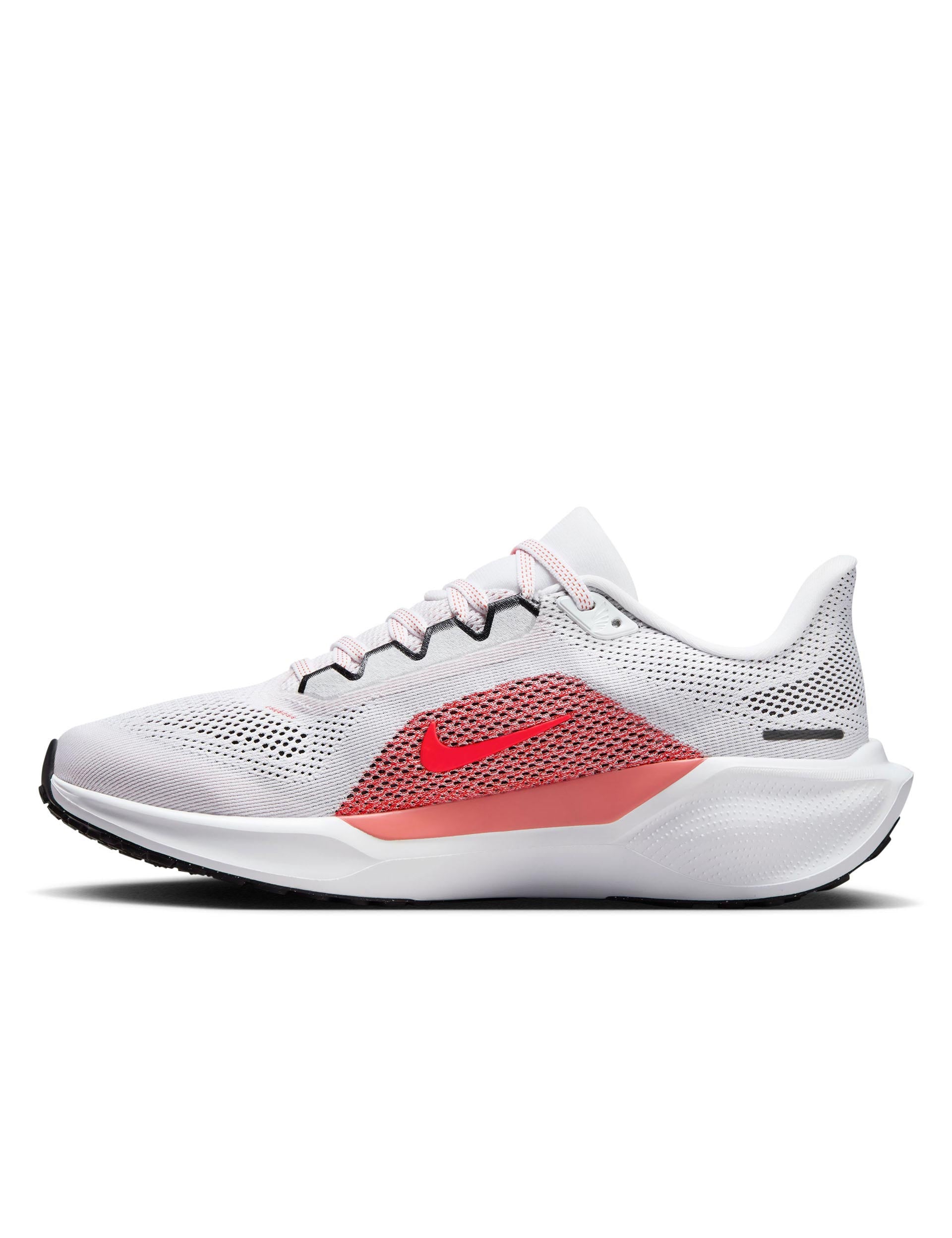 Nike Pegasus 41 Running Shoes - White/Bright Crimson/Magic Ember/Black | Lightweight Cushioned Sneakers for Men & Women | Perfect for Jogging, Gym Workouts & Daily Wear