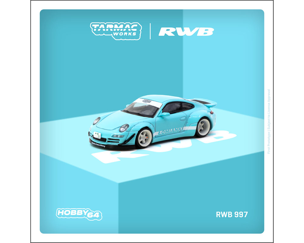 PREORDER Tarmac Works 1:64 RWB 997 Lomianki Diecast Model Car - Perfect for Collectors, Display & Racing Enthusiasts