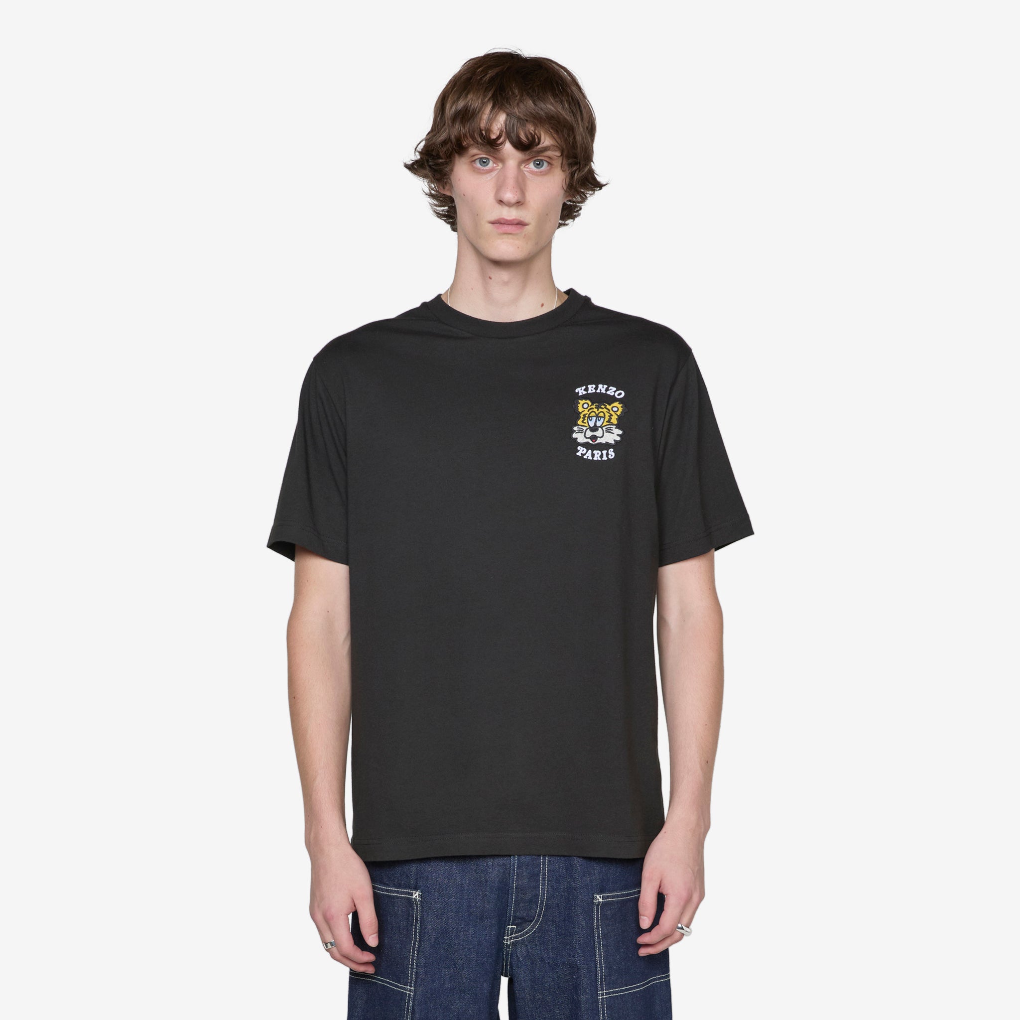 KENZO VERDY MARKET Embroidered T-Shirt Black | Stylish Streetwear for Men & Women | Perfect for Casual Outfits, Concerts, and Urban Fashion