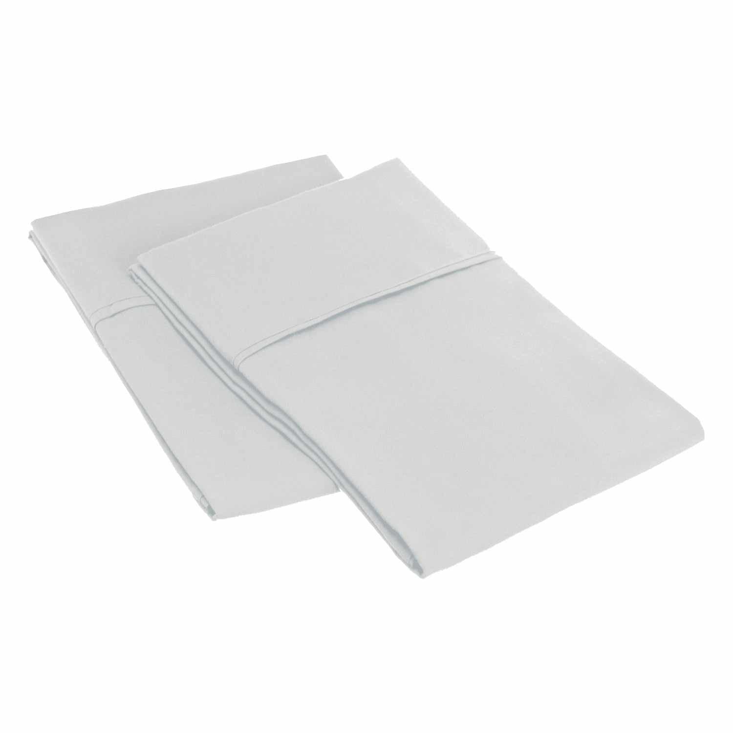 2-Piece Microfiber Wrinkle Resistant Pillowcase Set - Soft & Breathable Bedding for Side Sleepers & Hot Sleepers - Perfect for Home, Hotel, and Travel Use