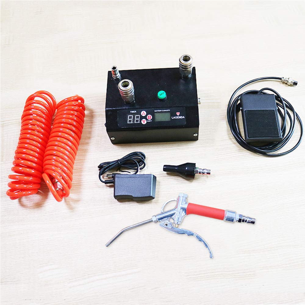 Electric Balloon Pump - Rechargeable Helium Balloon Inflator with Timer for Parties, Baby Showers, Holidays & Events - Fast & Easy Balloon Blowing for Decorations