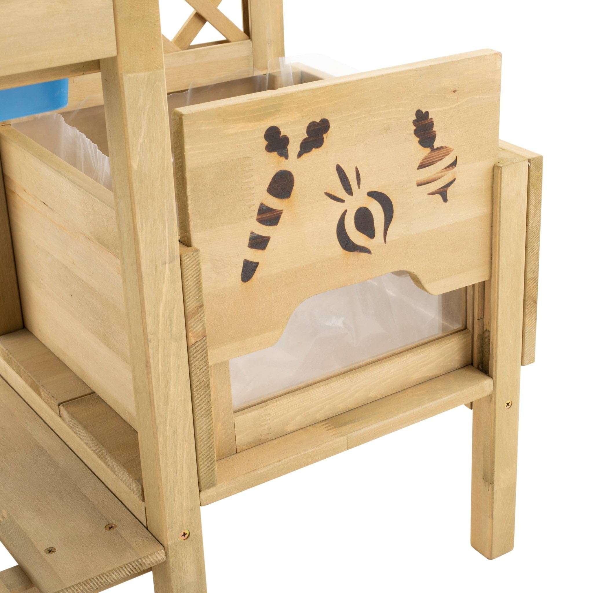 TP Toys Deluxe Kids Potting Bench - Outdoor Wooden Play Table with Gardening Tools | FSC® Certified Wood Backyard Playset for Pretend Play | Perfect for Kids Garden Activities & Outdoor Learning