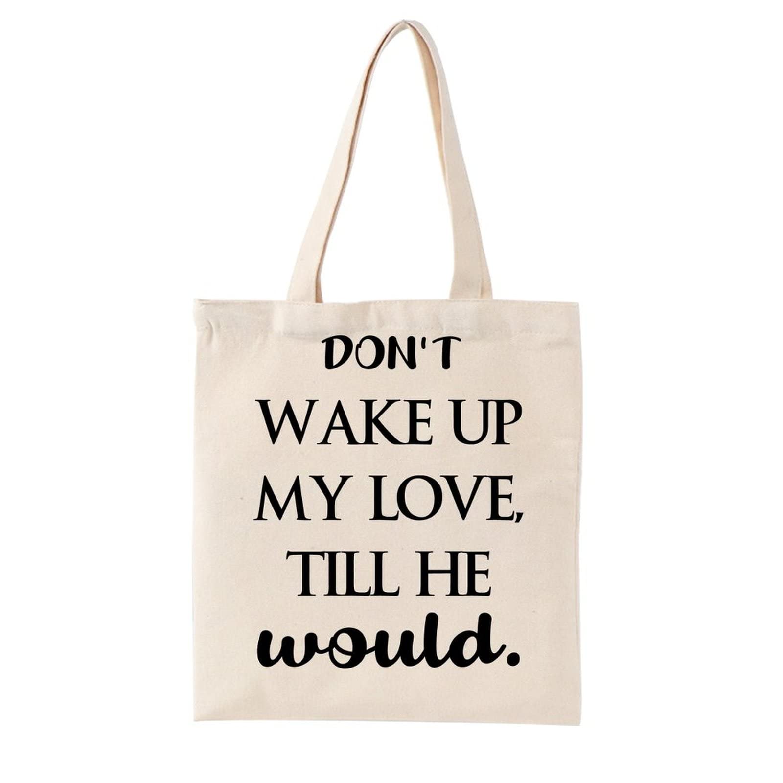Stylish Canvas Tote Bag with Poodle Design - Reusable Shopping & School Bag with Interior Pocket | Perfect for Groceries, Beach, Work & Daily Use