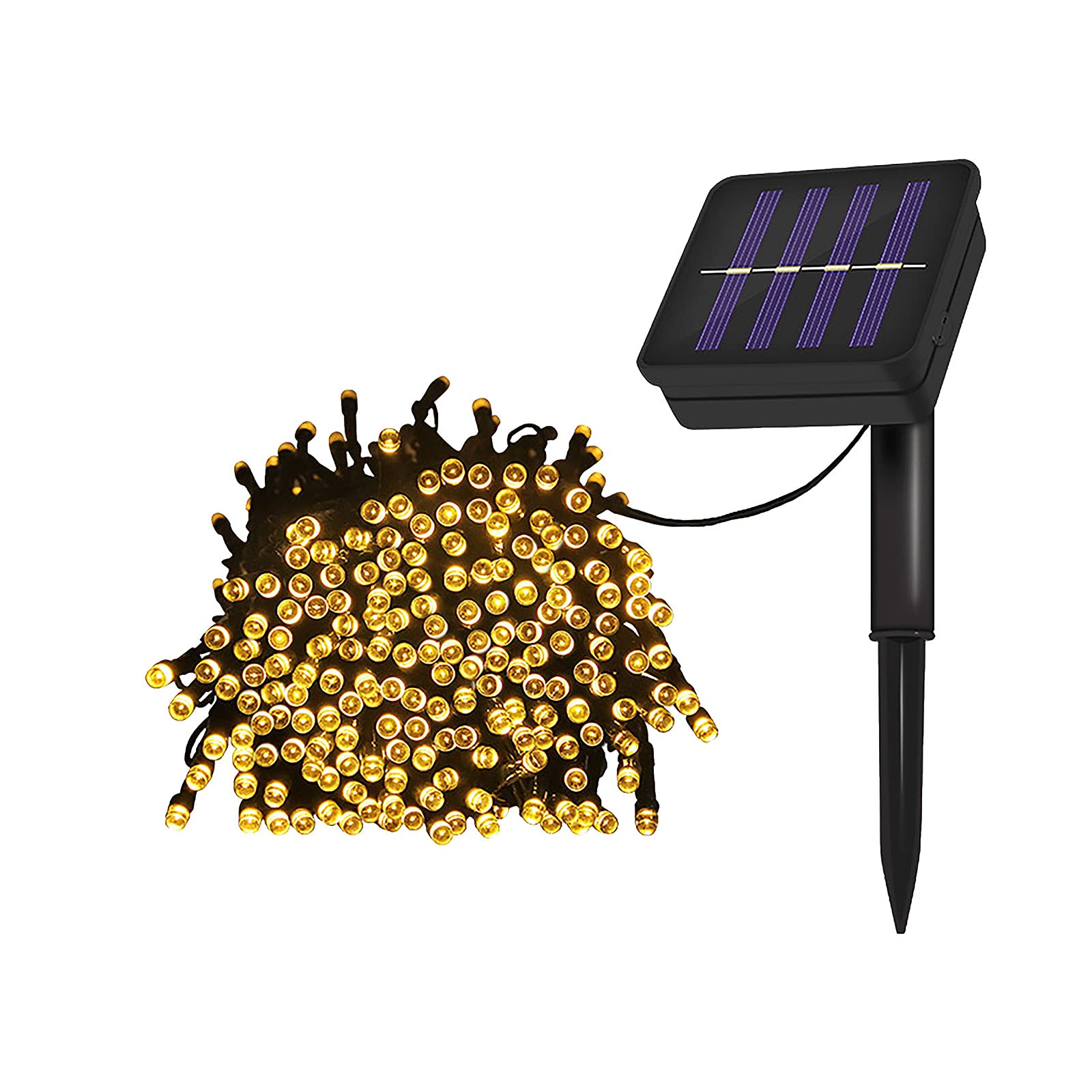 Homlpope 500 LED Solar String Lights - 164Ft Waterproof Outdoor Solar Fairy Lights with 8 Modes, Ultra Bright for Garden, Patio, Yard, Wedding & Party Decorations