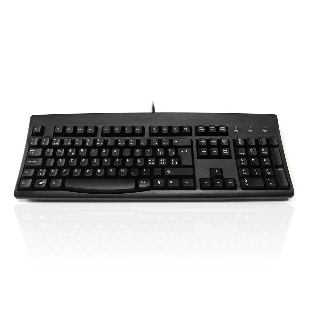 Accuratus KYBAC260 Black USB Multilingual Keyboard - Perfect for Office, Gaming & Multilingual Typing