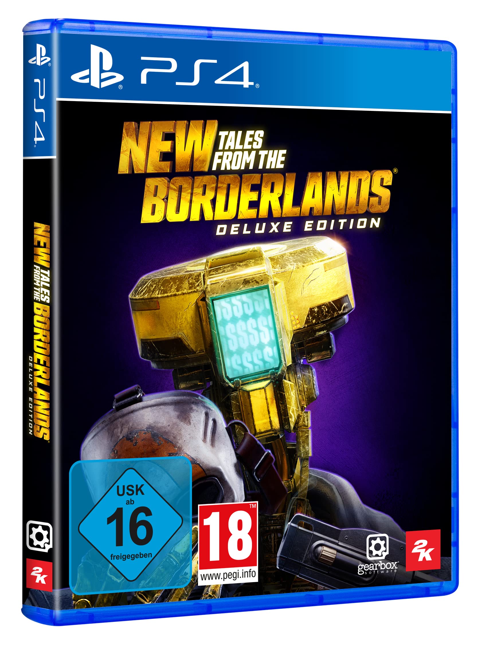 New Tales from the Borderlands Deluxe Edition - PS4 Game (USK & PEGI Rated) | Action-Adventure RPG for PlayStation 4 | Perfect for Fans of Borderlands Series & Co-op Gaming